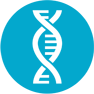 AffinityDNA DNA Helix Icon DNA Sequencing Electropherogram